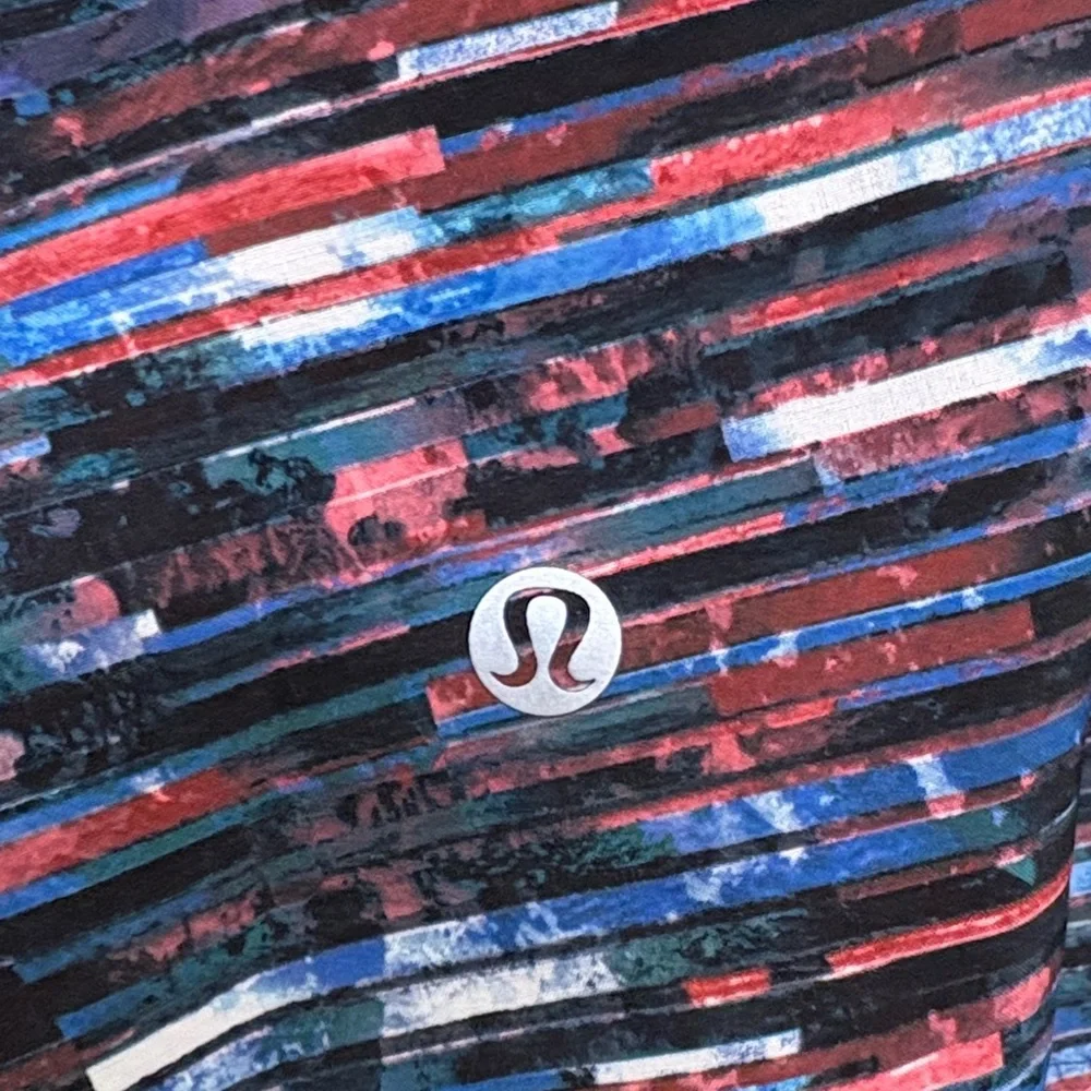 Lululemon Play Off the Pleats Hinshu Alpine Multicolor Striped Women's Skirt Sko